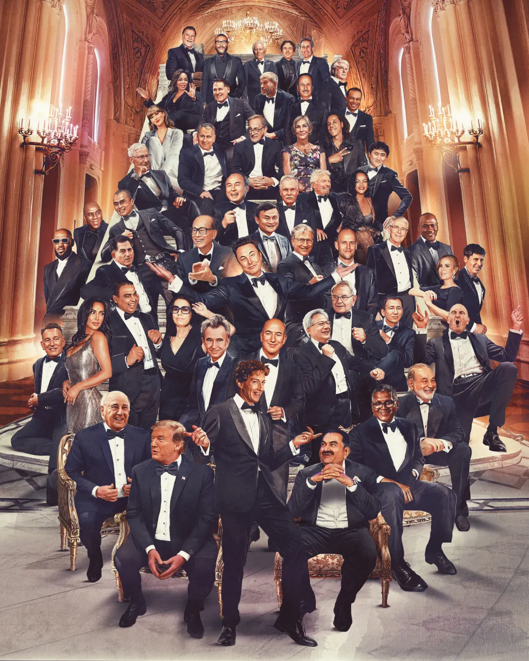 BILLIONAIRES TO TAKE OVER THE WORLD